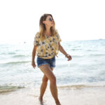 Woman holiday journey travel relaxation